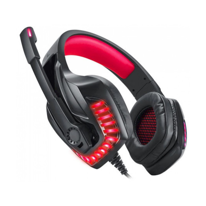 Навушники REAL-EL GDX-7650 Black/Red (EL124100043)