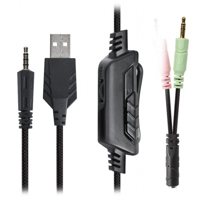 Навушники REAL-EL GDX-7620 Black (EL124100045)