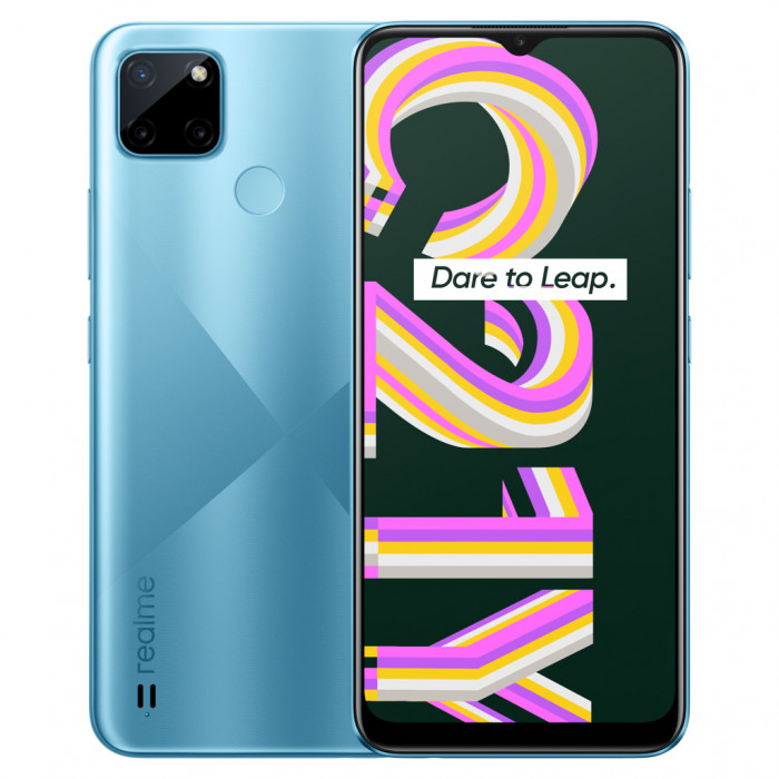 Мобільний телефон realme C21Y 4/64Gb (RMX3263) no NFC Cross Blue