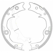 Гальмівні колодки REMSA 4252.00