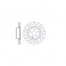 Гальмівний диск REMSA 61032.10