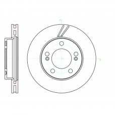 Гальмівний диск REMSA 61040.10