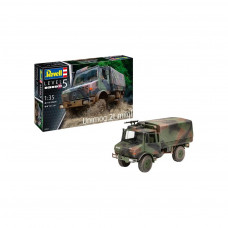 Збірна модель Revell Вантажівка Unimog 2T milgl рівень 5, 1:35 (RVL-03337)