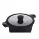 Каструля Ringel Zitrone black с крышкой 3.0 л (RG-2108-20 BL)