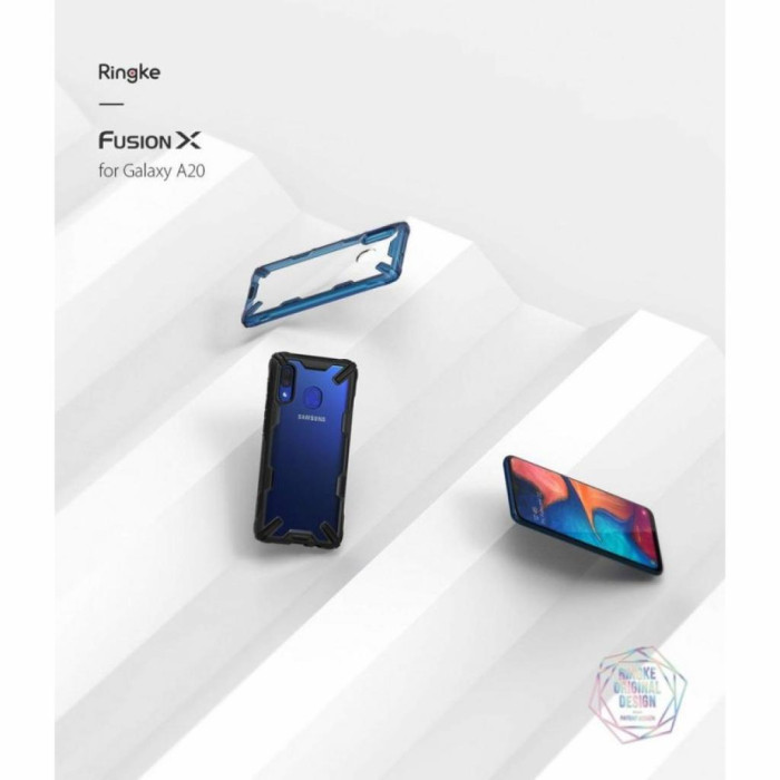 Чохол до мобільного телефона Ringke Fusion X Samsung Galaxy A20 Black (RCS4521)
