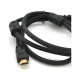 Кабель мультимедійний HDMI M to HDMI M 1.5m V1.4 4K black Ritar (HDMI(M)/(M)V1.4-1.5m-348P)