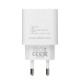 Зарядний пристрій RivaCase 1xUSB Type-C PD 20 Вт кабель Type-C white (PS4101 WD4 (White))