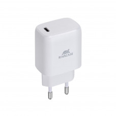 Зарядний пристрій RivaCase 1 USB Type-C, PD 20W (PS4191 W00 (White))