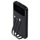 Батарея універсальна RivaCase 10000mA, 22.5W, QC/PD, black (RIVAPOWER VA2211 (Black))