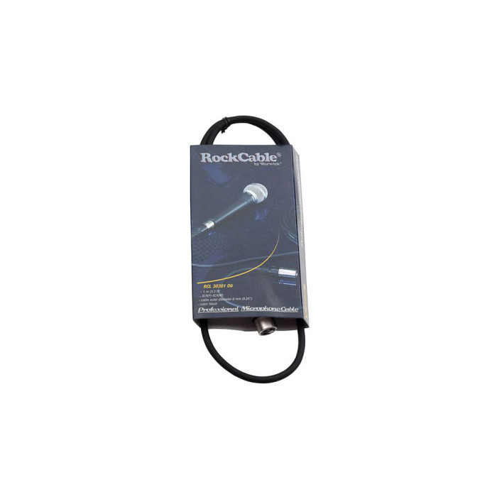 Мікрофонний кабель RockCable Microphone Cable 1m (RCL 30301 D6)