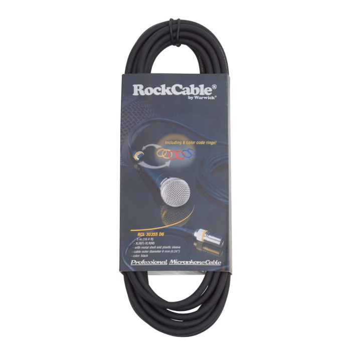 Мікрофонний кабель RockCable Microphone Cable 5m (RCL 30355 D6)