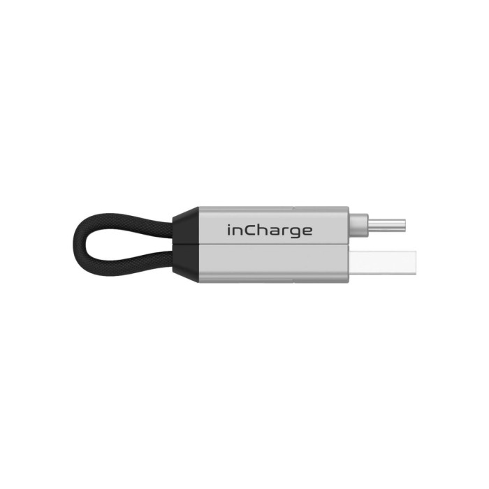 Дата кабель 6in1 inCharge 6 - 0.06m white Rolling Square (SIX02R)