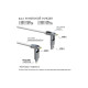 Дата кабель 6in1 inCharge XL 3.0m white Rolling Square (XLL02R)