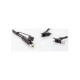 Дата кабель 6in1 inCharge XL 0.3m black Rolling Square (XLS01R)