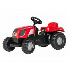 Веломобіль Rolly Toys Трактор rollyKid Zetor Forterra 135 червоний (012152)