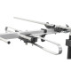 Антена Romsat AV-25UV 170-230 МГц, 470-862 МГц, 3-5 dBi (VHF), 10-15 dBi (UHF) (AV-25UV)