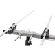 Антена Romsat AV-27UV 170-230 МГц, 470-862 МГц, 4-7 dBi (VHF), 10-16 dBi (UHF) (AV-27UV)