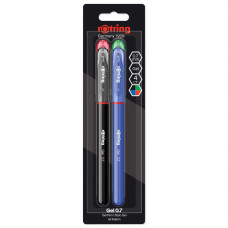 Ручка гелева Rotring Drawing ROTRING GEL Standard Colors GEL 0,7 блістер 4шт (R2115363)