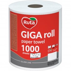 Паперові рушники Ruta Giga Roll 1000 відривів 2 шари 1 рулон (4820202894797)