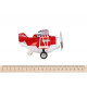 Спецтехніка Same Toy Самолет металический инерционный Aircraft красный со светом (SY8012Ut-3)