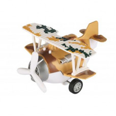 Спецтехніка Same Toy Самолет металический инерционный Aircraft коричневый со свет (SY8015Ut-3)