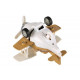 Спецтехніка Same Toy Самолет металический инерционный Aircraft коричневый со свет (SY8015Ut-3)