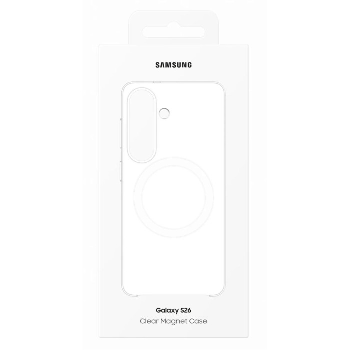 Чохол до мобільного телефона Samsung Clear Magnet Case Galaxy S26 (S942) Transparent (EF-CS942CTEGWW)