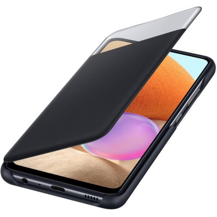 Чохол до мобільного телефона Samsung SAMSUNG Galaxy A32/A325 S View Wallet Cover Black (EF-EA325PBEGRU)