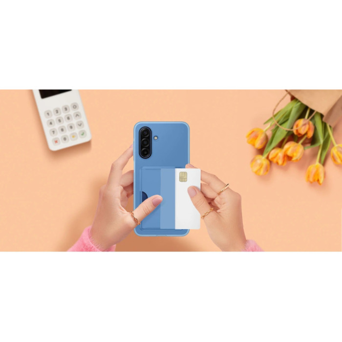 Чохол до мобільного телефона Samsung Galaxy A17 (A175) Card Slot Case Blue (EF-OA176TLEGWW)