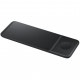 Зарядний пристрій Samsung Wireless Charger Trio (Black) (EP-P6300TBRGRU)