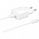 Зарядний пристрій Samsung 15W Power Adapter (w C to C Cable) White (EP-T1510XWEGRU)