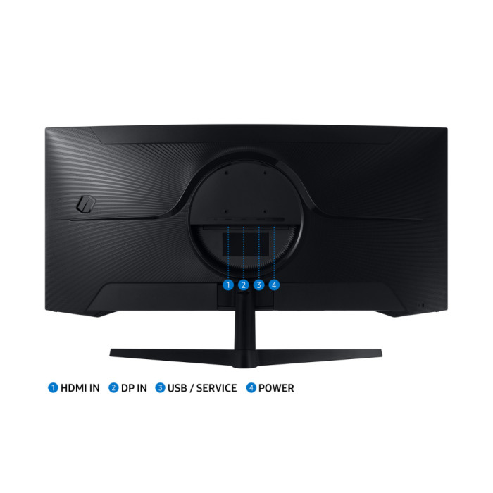 Монітор Samsung LC34G55TWWIXUA
