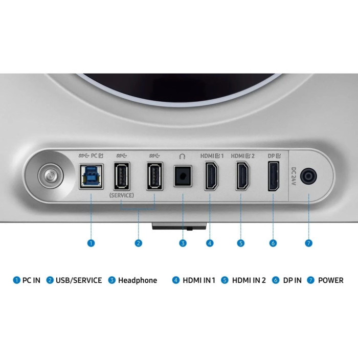 Монітор Samsung LS27DG600SIXUA