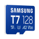 Карта пам'яті Samsung 128GB microSDXC class 10 UHS-I U3 V30 A2 T7 (MB-MB128T/WW)