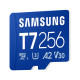Карта пам'яті Samsung 256GB microSDXC class 10 UHS-I U3 V30 A2 T7 (MB-MB256T/WW)