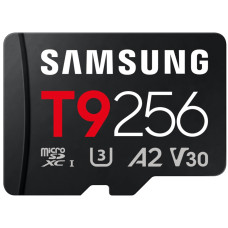 Карта пам'яті Samsung 256GB microSDXC class 10 UHS-I U3 V30 A2 T9 (MB-MH256T/WW)