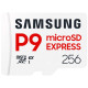 Карта пам'яті Samsung 256GB microSDXC class 10 SD7.1 UHS-I U3 V30 P9 Express (MB-MK256T/WW)