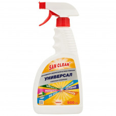 Спрей для чищення ванн San Clean Генеральне прибирання Лимон 500 г (4820003543009)