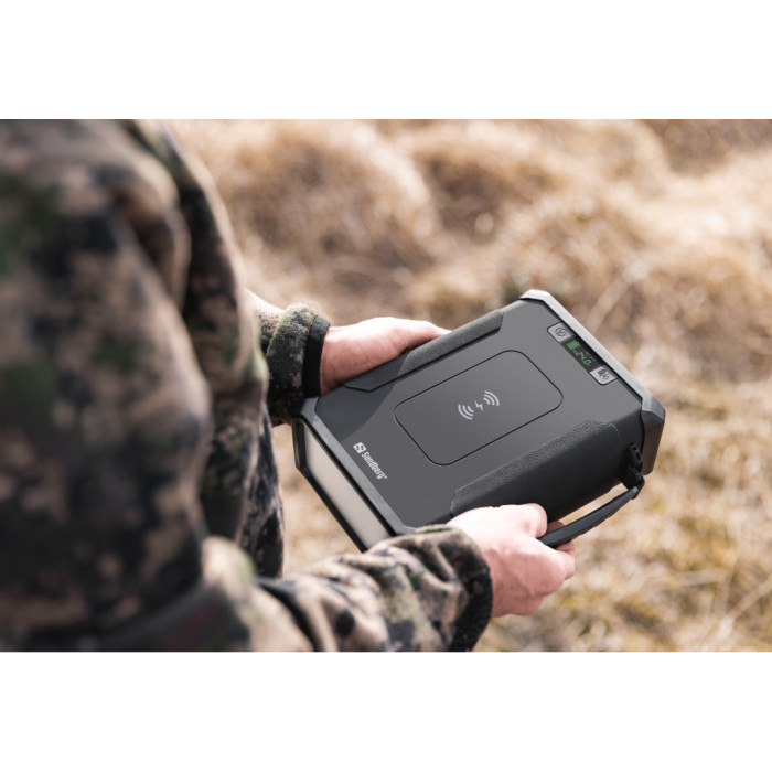 Батарея універсальна Sandberg 96000mAh, Survivor, DC/84W, PD/60W, Cigar Lighter 180W, Wireless, LiFePo4 (420-78)