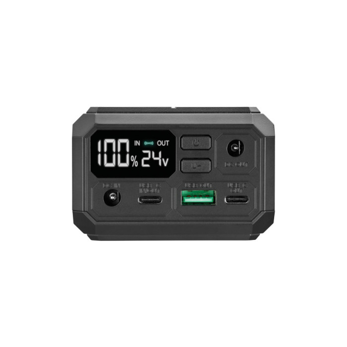 Батарея універсальна Sandberg 27000mAh Laptop DC12-24v 84W, PD/100W, QC/3.0, QI/10W, PowerThrough (421-13)