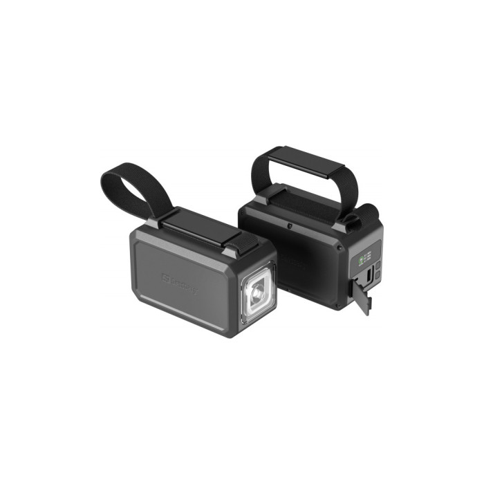 Батарея універсальна Sandberg 40000mAh Survivor 100W, IPX4 Water resist, LED Torch, Pass-Through Charging (421-14)