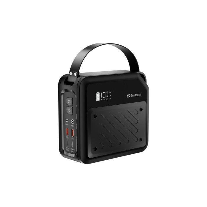 Батарея універсальна Sandberg 72000mAh max 268W, DC9,612,6V/10A, PD/100W(In/Out), LiMnFePO (421-22)