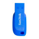 USB флеш накопичувач SanDisk 64GB Cruzer Blade Electric Blue USB 2.0 (SDCZ50C-064G-B35BE)