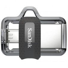 USB флеш накопичувач SanDisk 64GB Ultra Dual Black USB 3.0 OTG (SDDD3-064G-G46)