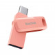 USB флеш накопичувач SanDisk 128GB Ultra Dual Drive Go Type-C Peach (SDDDC3-128G-G46PC)