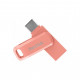 USB флеш накопичувач SanDisk 256GB Ultra Dual Drive Go USB 3.0/Type-C Peach (SDDDC3-256G-G46PC)