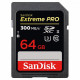 Карта пам'яті SanDisk 64GB SDXC Extreme Pro UHS-II (SDSDXDK-064G-GN4IN)