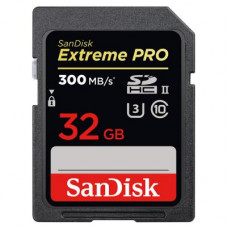 Карта пам'яті SanDisk 32GB SDHC class 10 UHS-I U3 (SDSDXPK-032G-GN4IN)