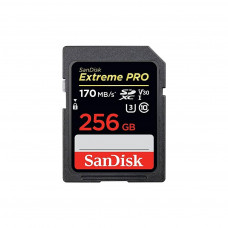 Карта пам'яті SanDisk 256GB SD class 10 UHS-I U3 V30 Extreme PRO (SDSDXXD-256G-GN4IN)