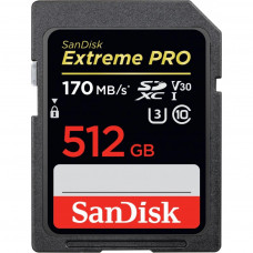 Карта пам'яті SanDisk 512GB SDXC class 10 UHS-I U3 Extreme Pro (SDSDXXY-512G-GN4IN)